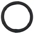 Kormányvédo, fekete, valódi bor, 37-39 cm - Sziklai