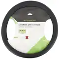 Kormányvédo fekete, valódi bor, "L" 39-41cm - Sziklai