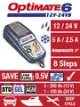 Optimate 6 12-24V töltő - Tecmate