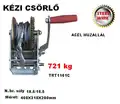 Csörlő kézi 725kg - Torin