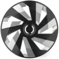 Dísztárcsa 16" Vector Ring Chrome Black & Silver - Versaco