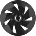 Dísztárcsa 13" Vector Ring Chrome Black - Versaco