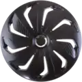 Dísztárcsa 14" Wind Ring Chrome Black - Versaco