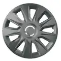 Dísztárcsa 13" Stratos Ring Chrome Graphite - Versaco