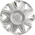 Dísztárcsa 13" Power Silver - Versaco