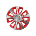 Dísztárcsa 16" Stratos Silver & Red (KC) - Versaco