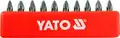 Bitkészlet 10 db-os PZ1x25mm 1/4 colos YATO (R10) - Yato