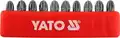 Bitkészlet 10 db-os PZ3x25mm 1/4 colos YATO (R10) - Yato