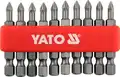 Bitkészlet 10 db-os PH1x50mm 1/4 colos YATO (R5) - Yato