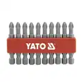 Bitkészlet 10 db-os PH2x50mm 1/4 colos YATO (R5) - Yato