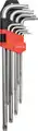Kulcs klt., 9 db-os TORX C.V. T10-T50 hosszú YATO (K6) - Yato