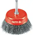 Homlok drótkefe 75 mm, nyéllel YATO - Yato