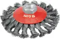 Tarcsás drótkefe 100 mm DRUT SPLAT. - Yato
