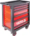 YATO 6 fiókos 177 részes erősített szerszámoskocsi - Yato