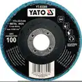 Lamellás csiszoló 115 mm P100 INOX - Yato