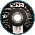 Lamellás csiszoló 125 mm P120 INOX - Yato