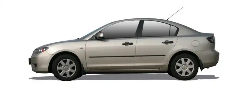 MAZDA 3 lépcsőshátú (BK) 1.6 (BK12)
