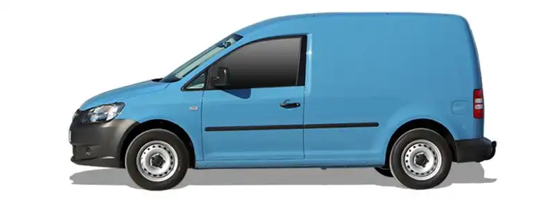 VW CADDY III Dobozos (2KA, 2KH, 2CA, 2CH) 1.6 TDI